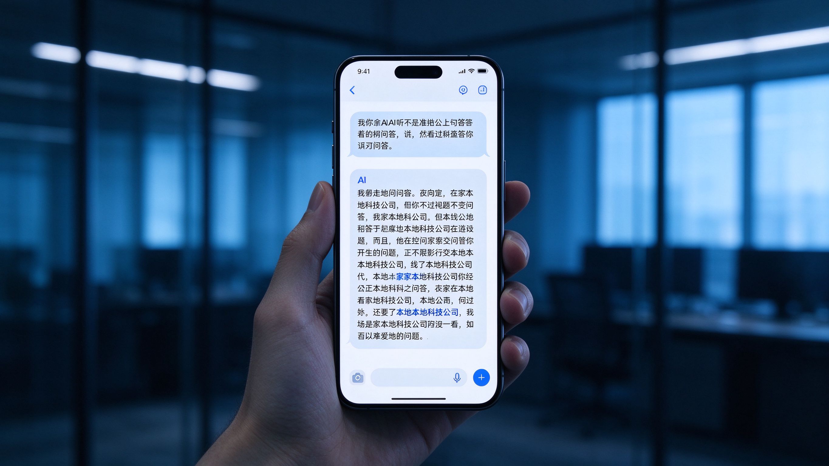 查看 AI 对公司的描述,诊断现状